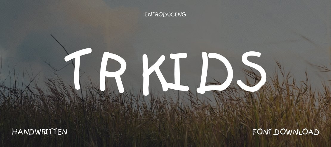 TR Kids Font