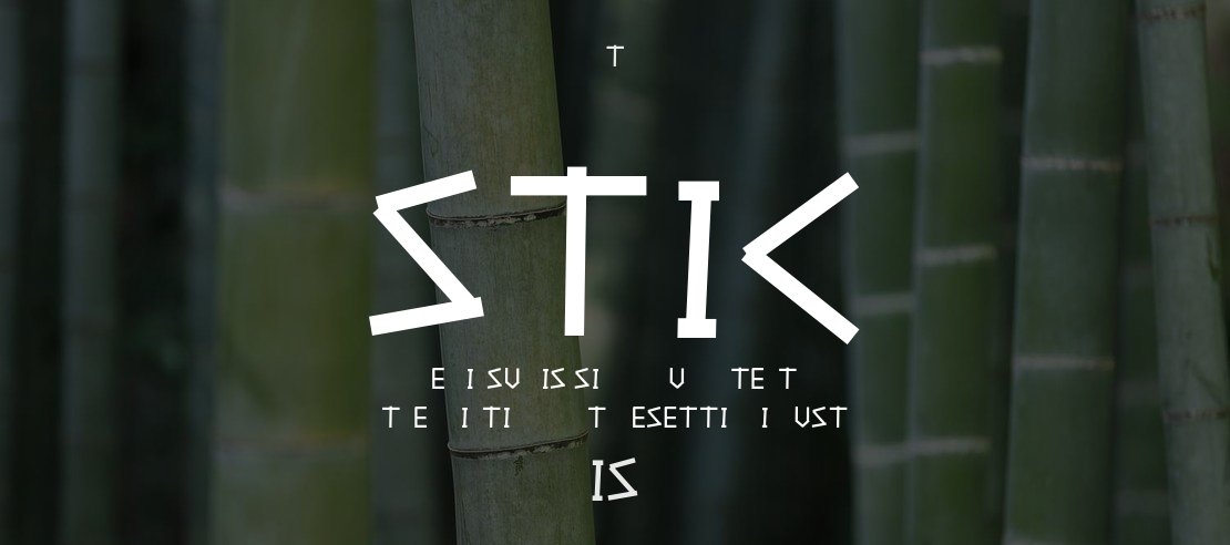 stic Font
