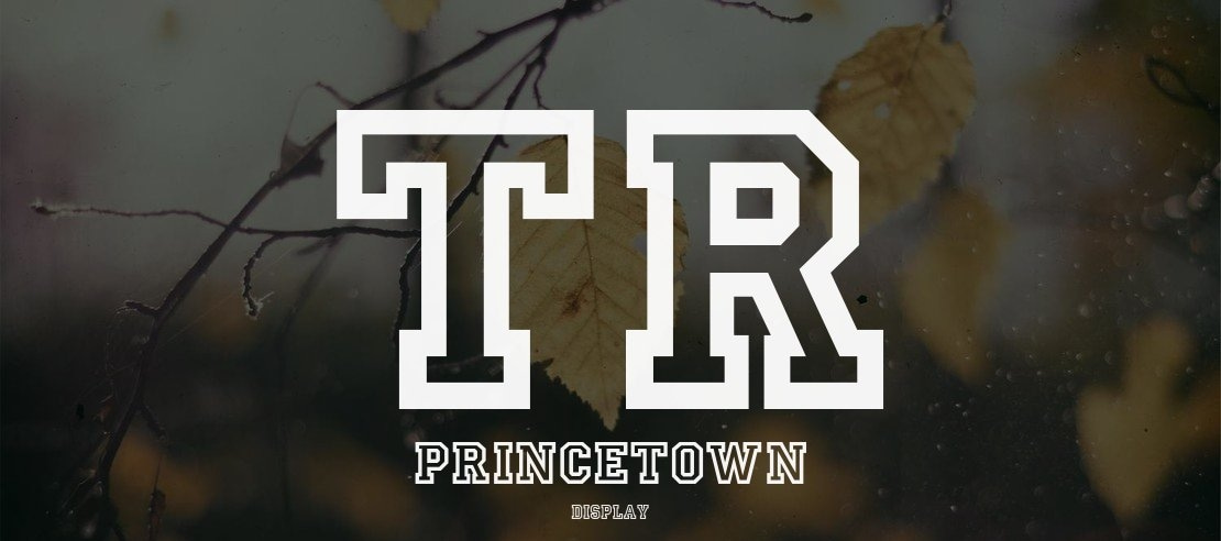 TR Princetown Font