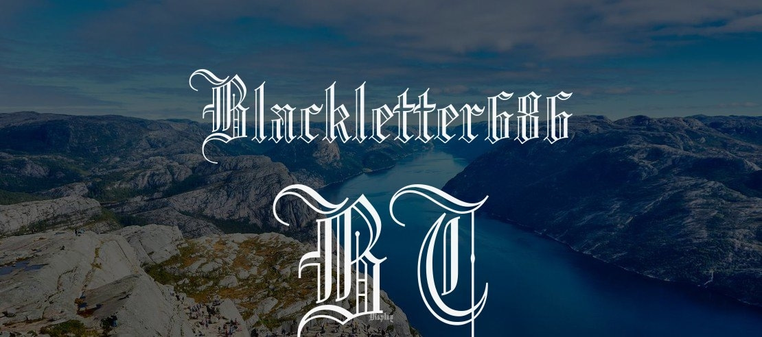 Blackletter686 BT Font