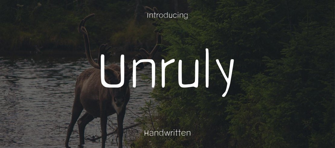 Unruly Font