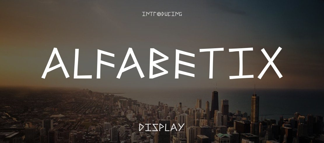 Alfabetix Font