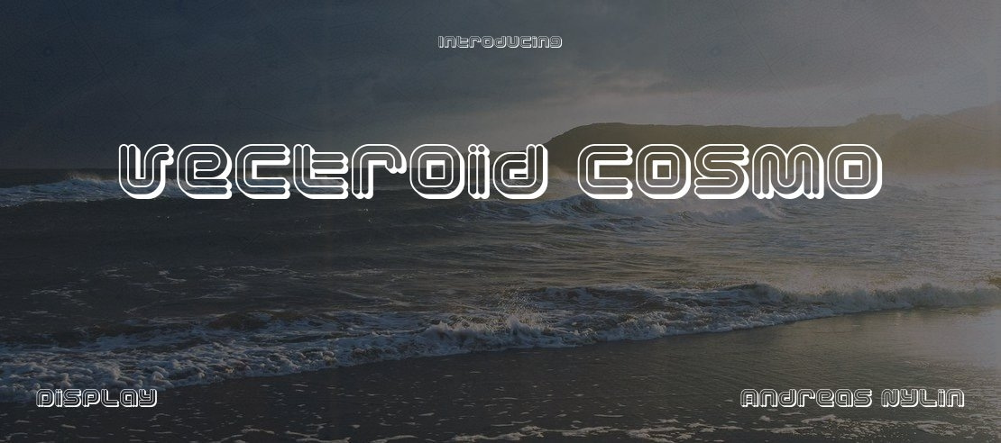 Vectroid Cosmo Font