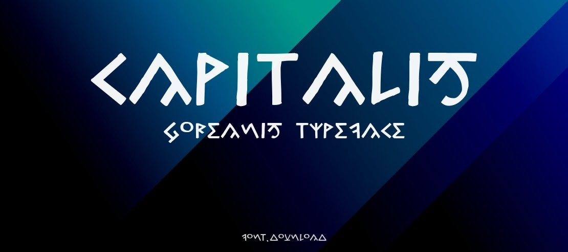 Capitalis Goreanis Font