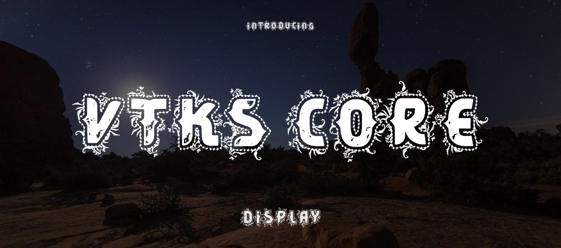 VTKS CORE Font