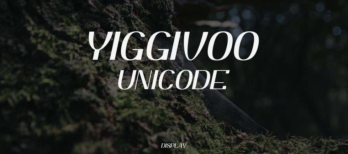 Yiggivoo Unicode Font