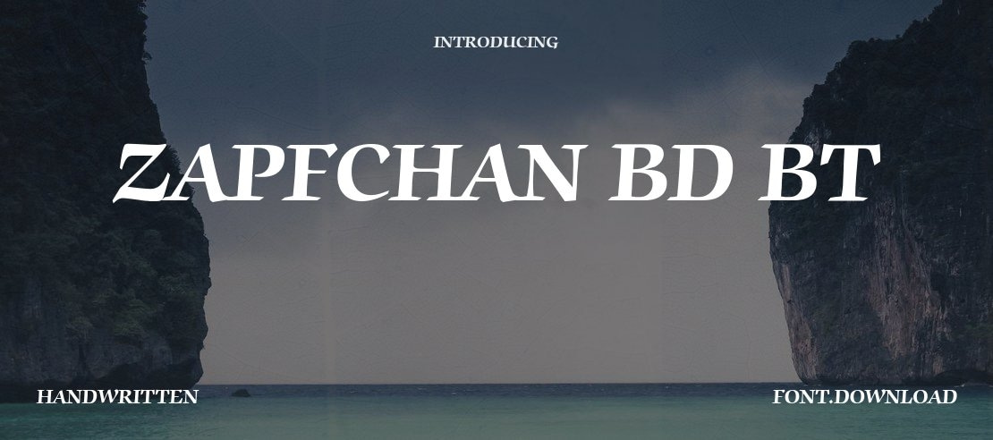 ZapfChan Bd BT Font