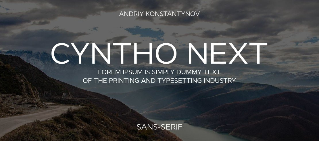 Cyntho Next Font Family