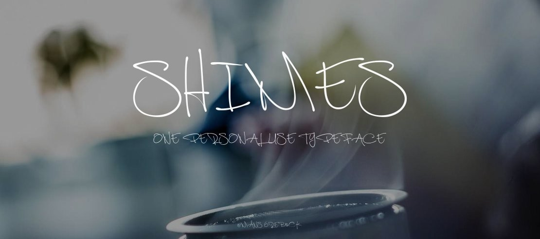 Shimes One PERSONAL USE Font Family