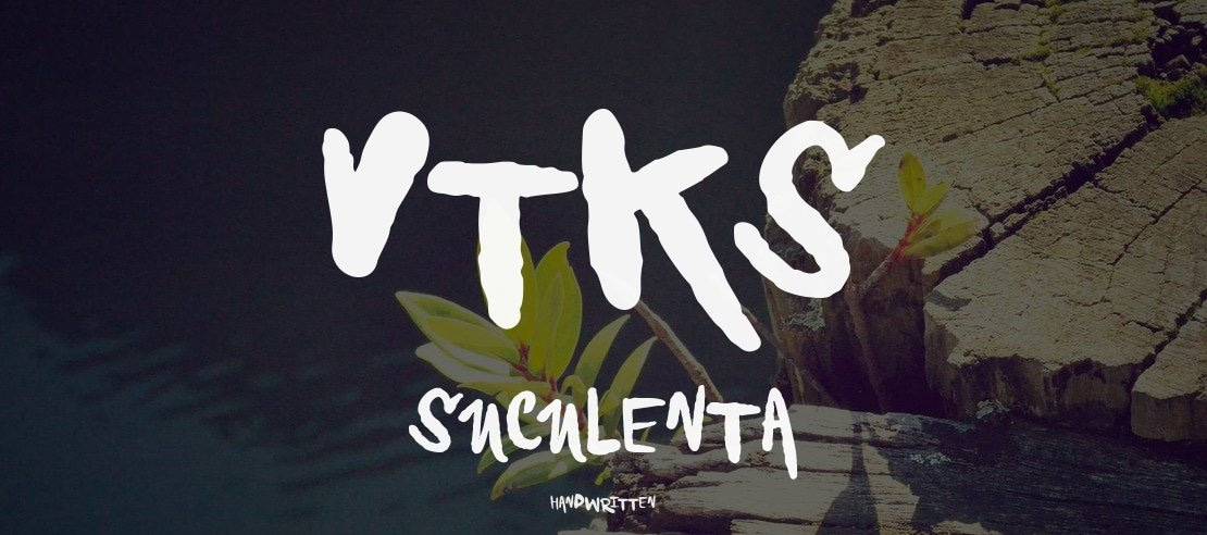 Vtks Suculenta Font