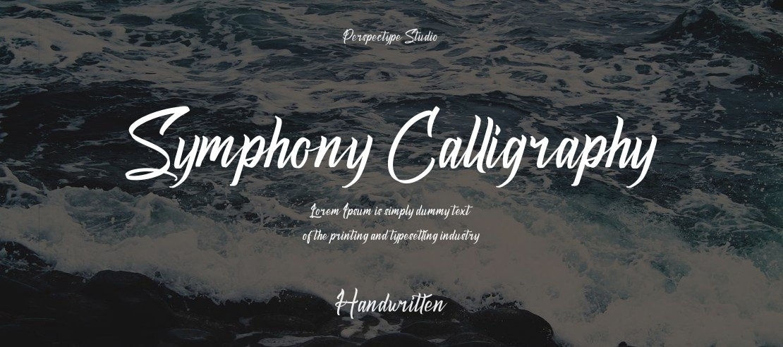 Symphony Calligraphy Font