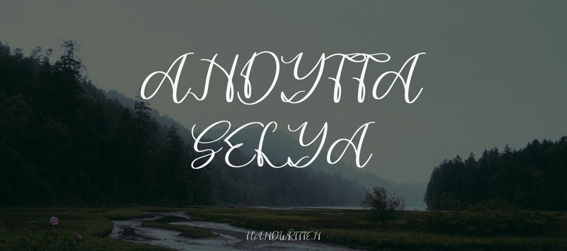 Andytta Selya Font