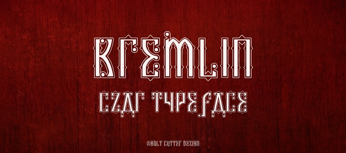 Kremlin Czar Font