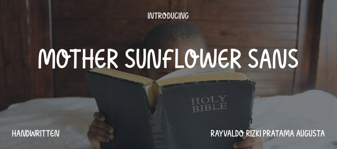 Mother Sunflower Sans Font Family