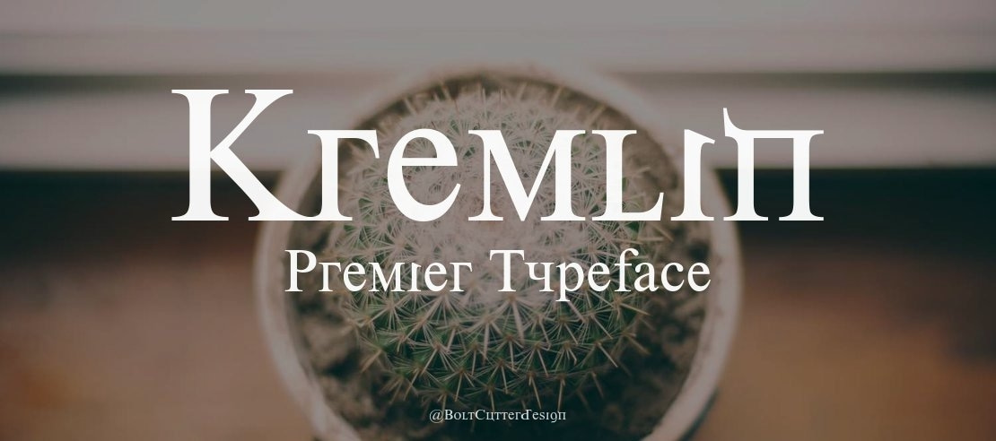 Kremlin Premier Font