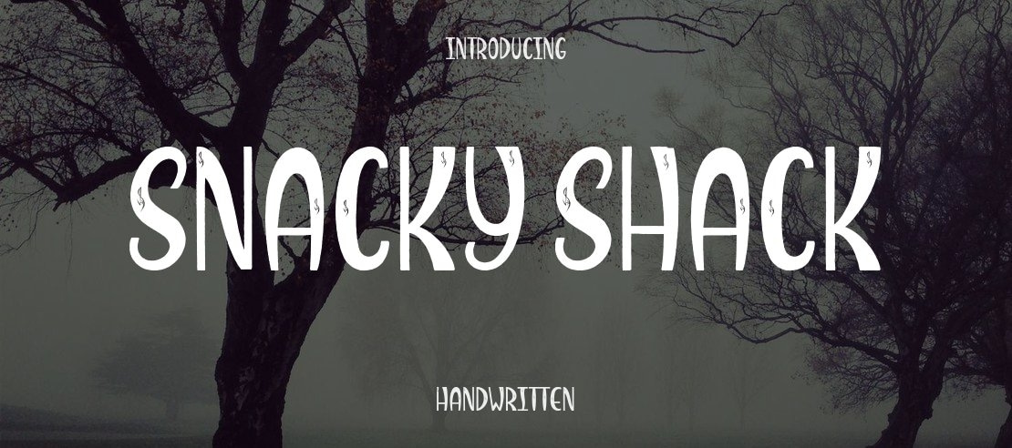 Snacky Shack Font
