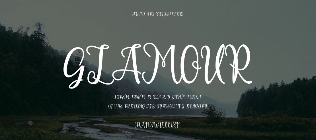 Glamour Font