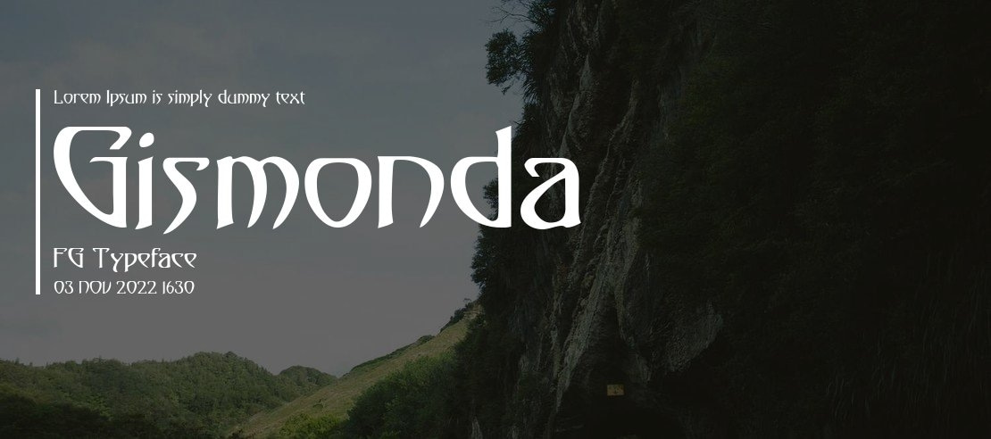 Gismonda FG Font