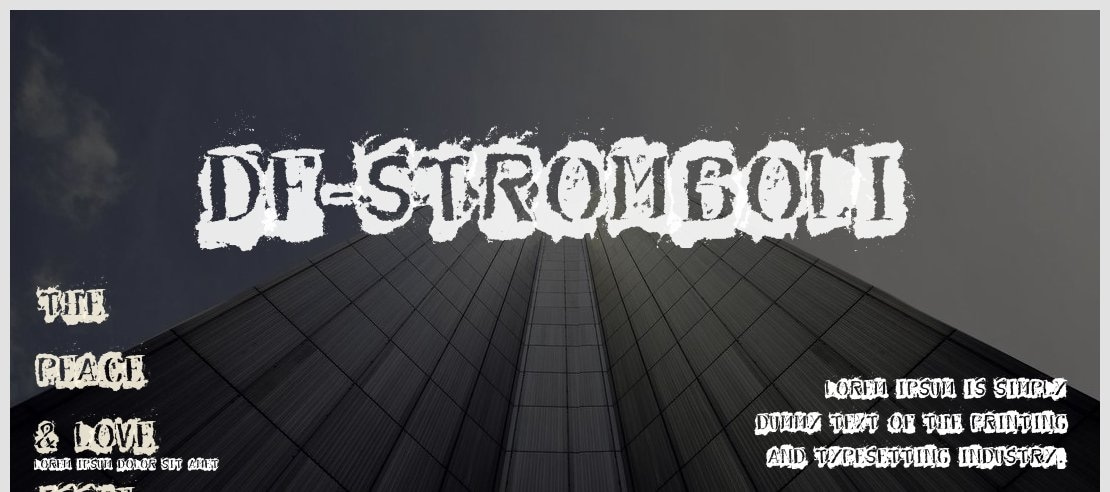 DF-Stromboli Font