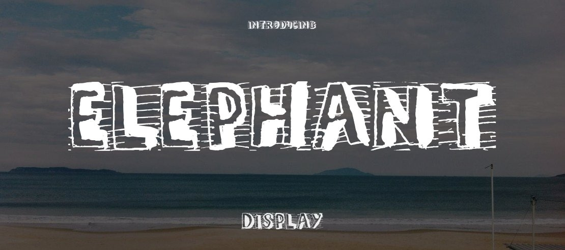 ELEPHANT Font