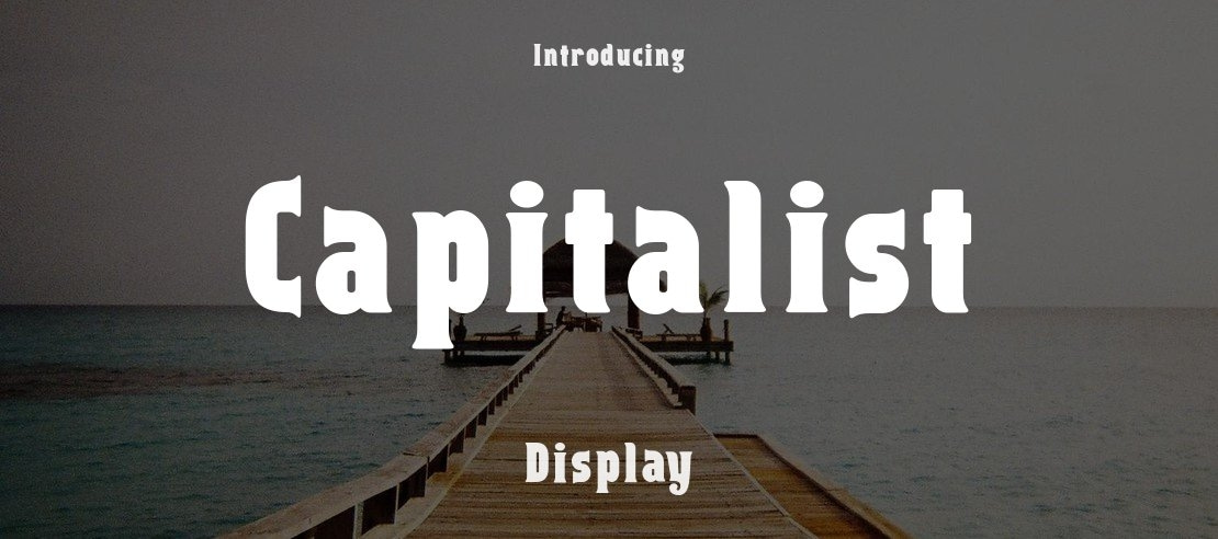 Capitalist Font