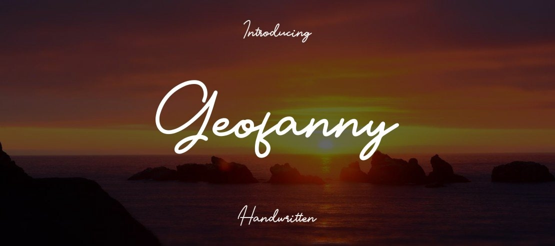 Geofanny Font