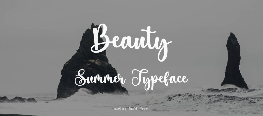 Beauty Summer Font Family