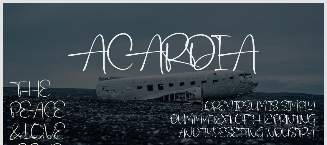 Acardia Font