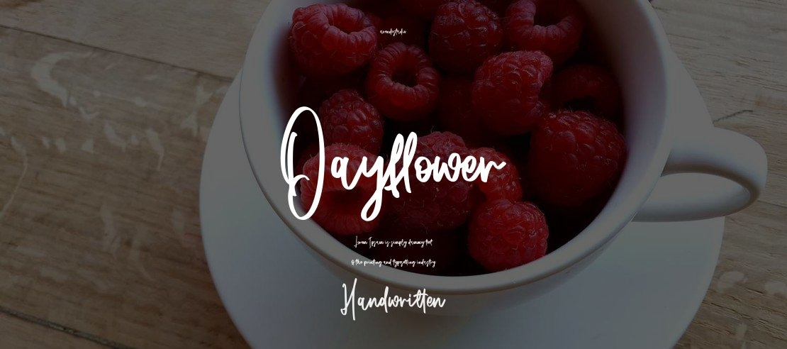 Dayflower Font
