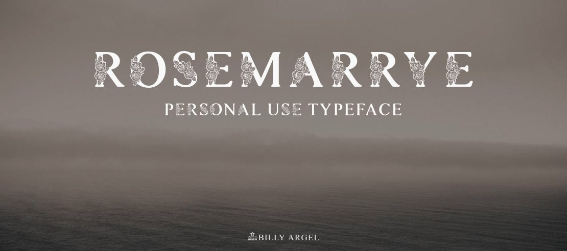 ROSEMARRYE PERSONAL USE Font Family