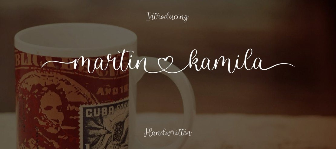 martin kamila Font