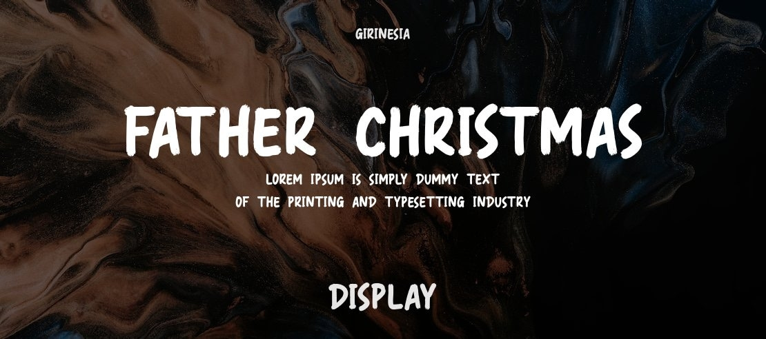 Father Christmas Font