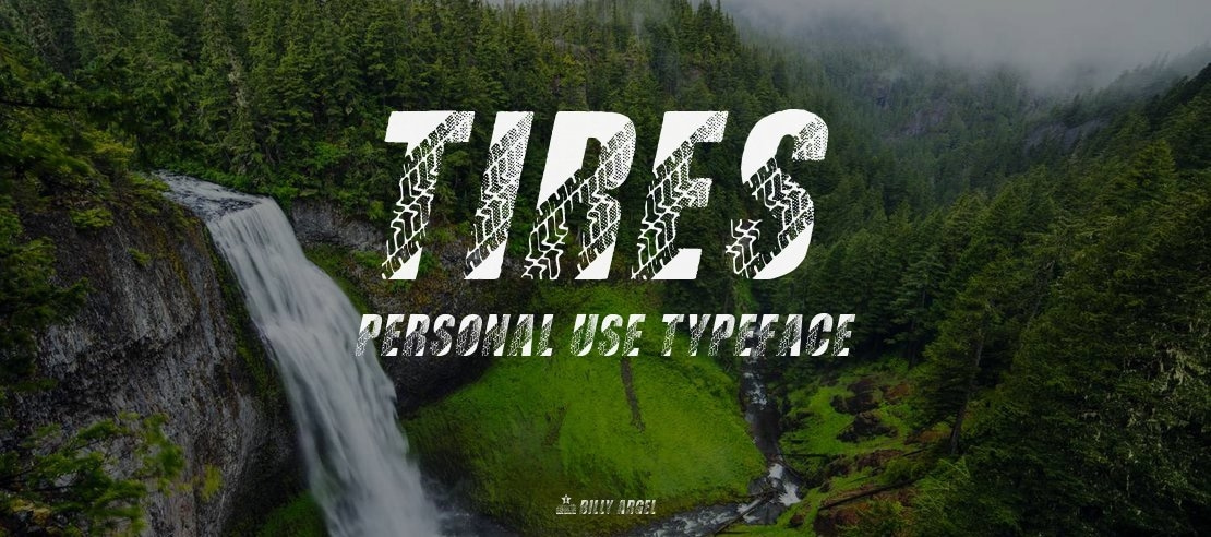 TIRES  PERSONAL USE Font