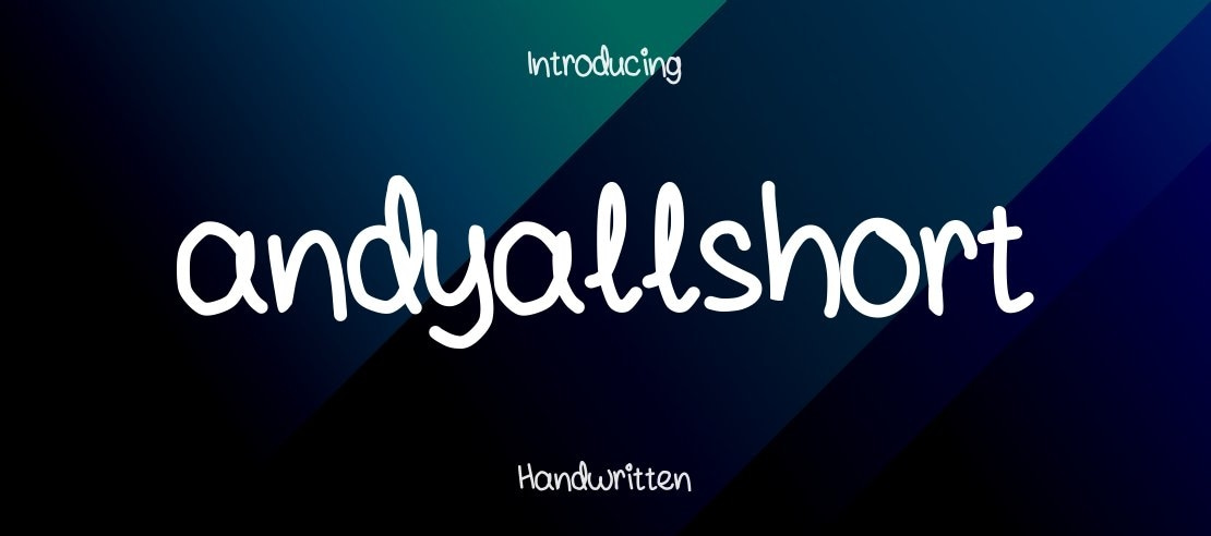 andyallshort Font