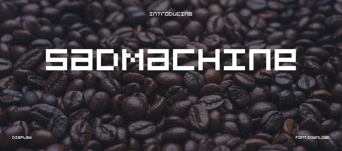 SadMachine Font