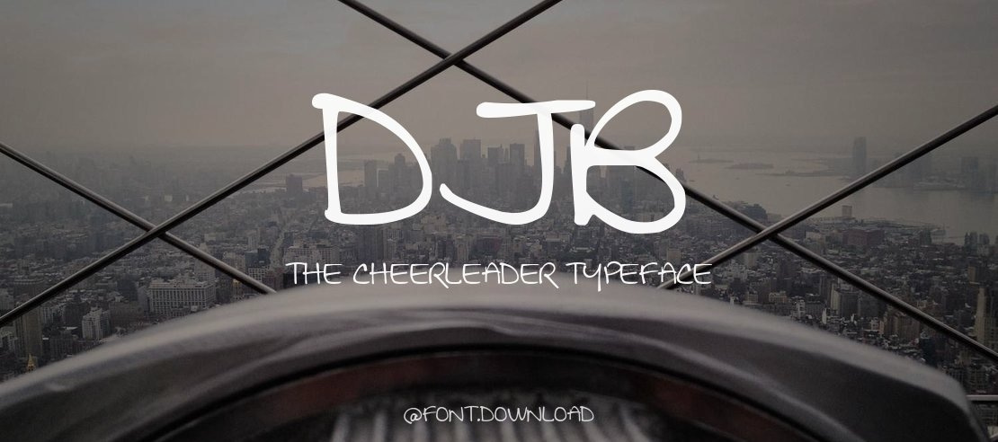 DJB THE CHEERLEADER Font