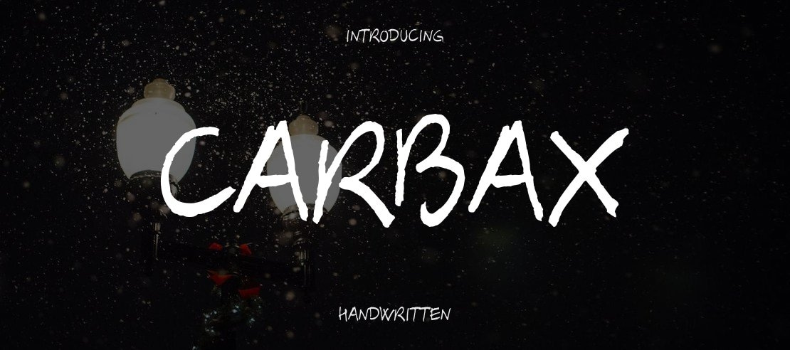 Carbax Font