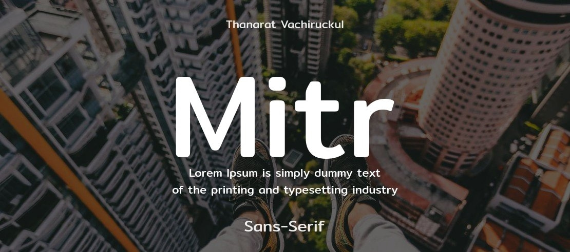 Mitr Font Family