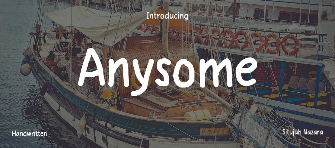 Anysome Font Family