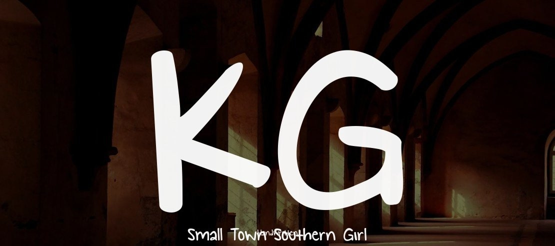 KG Small Town Southern Girl Font