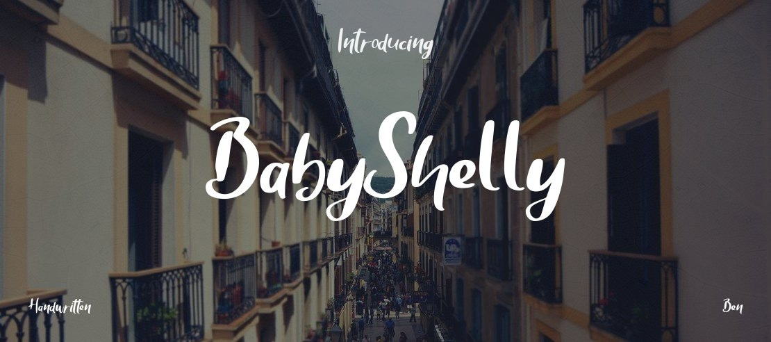 BabyShelly Font