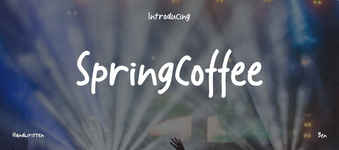 SpringCoffee Font