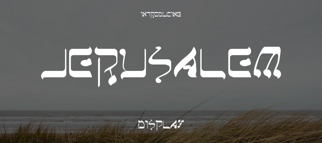 Jerusalem Font Family