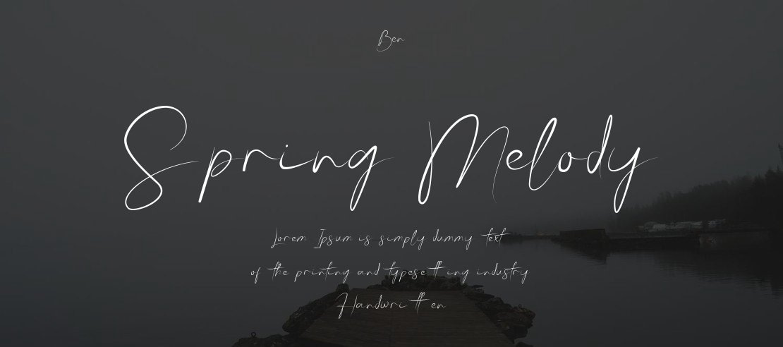 Spring Melody Font