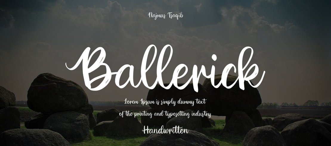 Ballerick Font