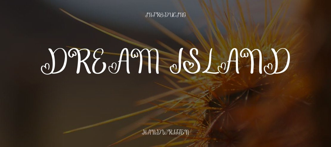 Dream Island Font