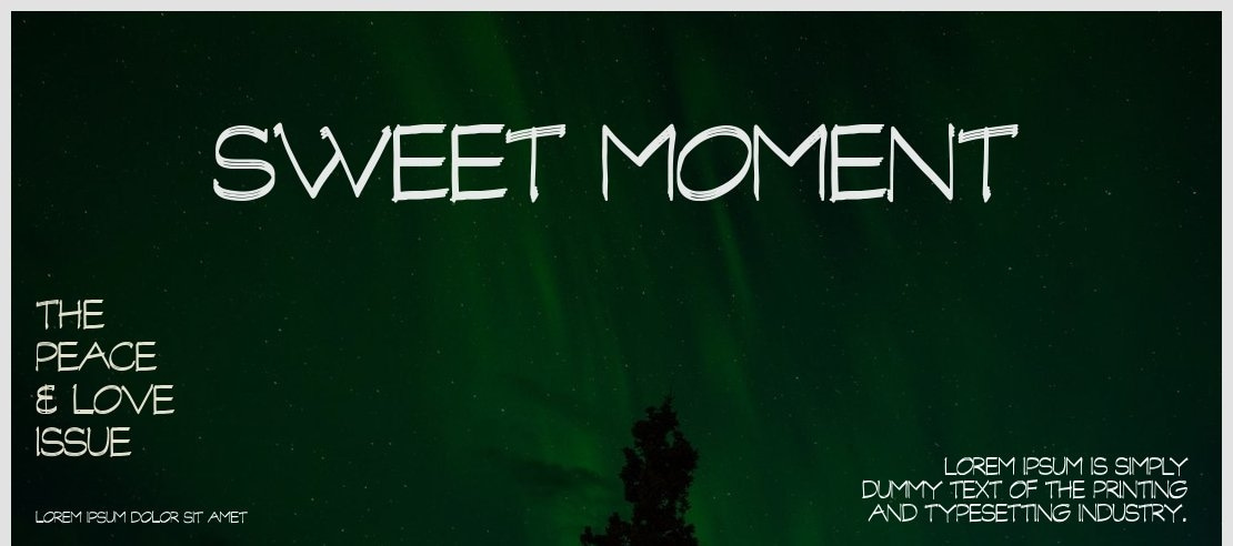 Sweet Moment Font