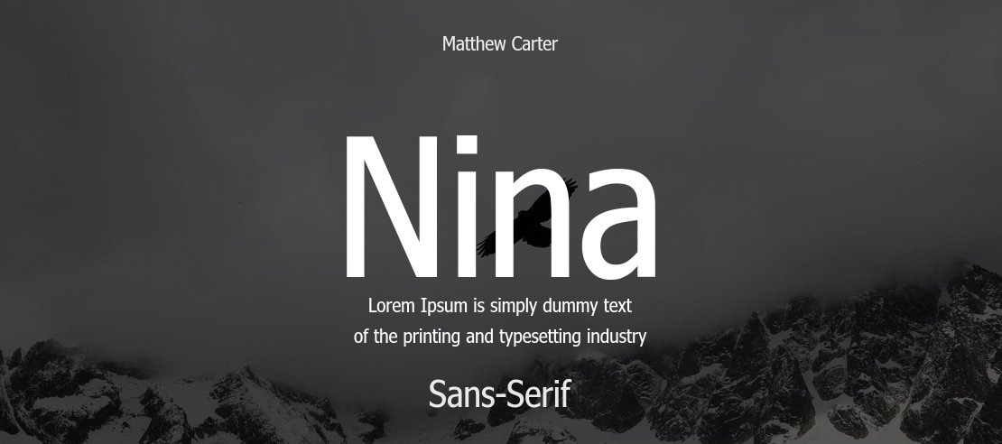 Nina Font Family