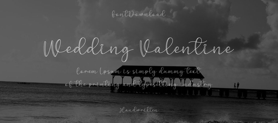 Wedding Valentine Font