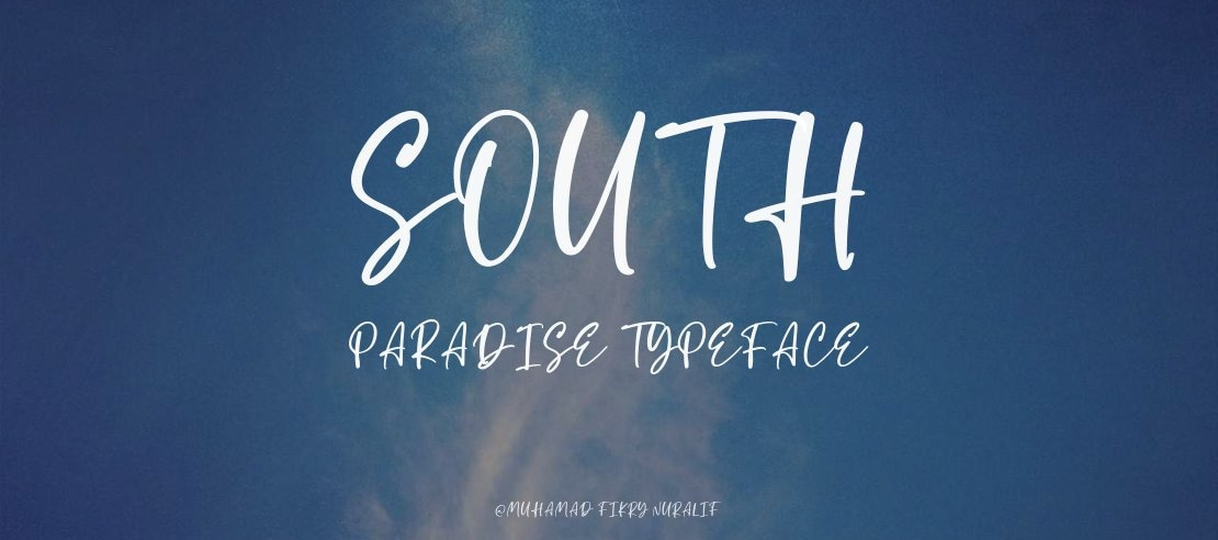 South Paradise Font